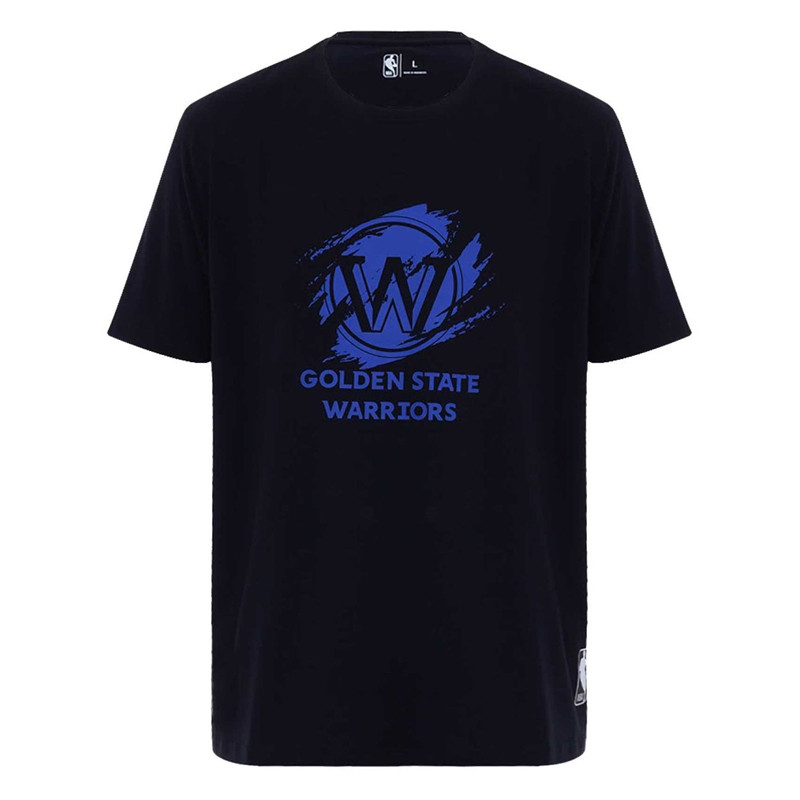 BAJU BASKET NBA Short Sleeve Tee Print Golden State Warriors
